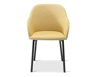 SYLVIE 720 - Upholstered fabric chair with armrests by Origins 1971 - view 3